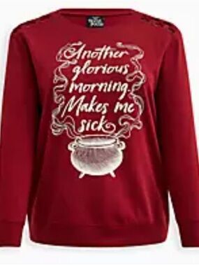 Torrid Hocus Pocus Crew Neck Sweater size L